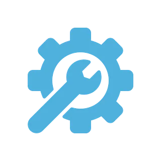 Ikon - skiftenøkkel i et tannhjul